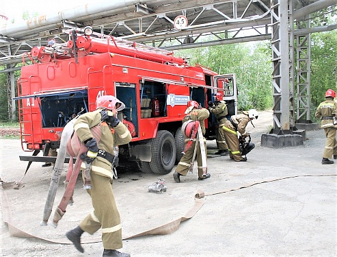 Учения на ИГРЭС  Противопожарная тренировка получила оценку «хорошо»
